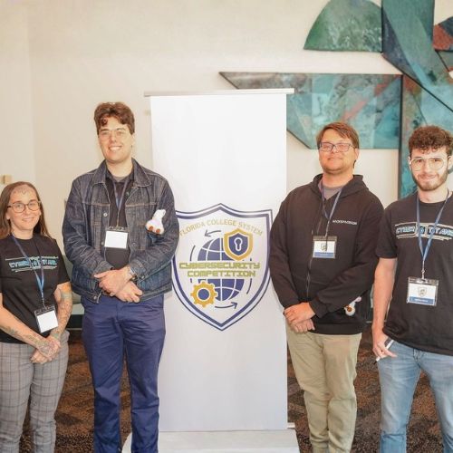 Eastern Florida State College's Cyber Titans cybersecurity team has earned third place in the Fourth Annual Florida College System Cybersecurity Competition, demonstrating the technical expertise and problem-solving skills that are preparing students for careers in one of the nation's fastest-growing fields.