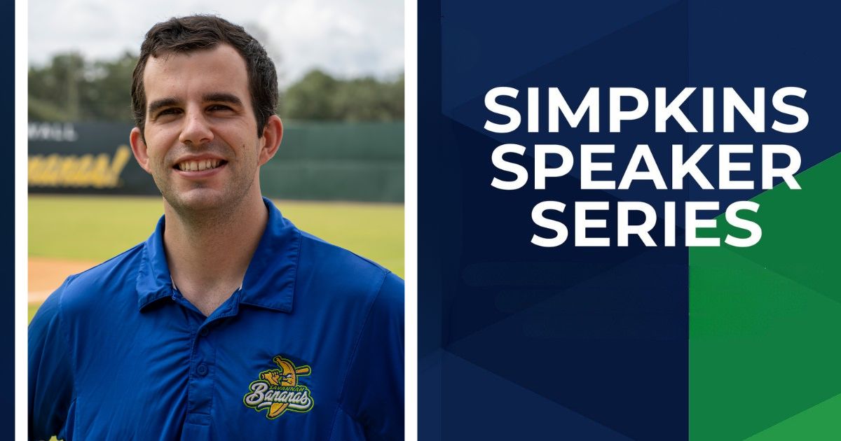 An image of Jared Orton, Simpkins Speaker Series
