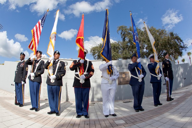 Massing of Colors flags