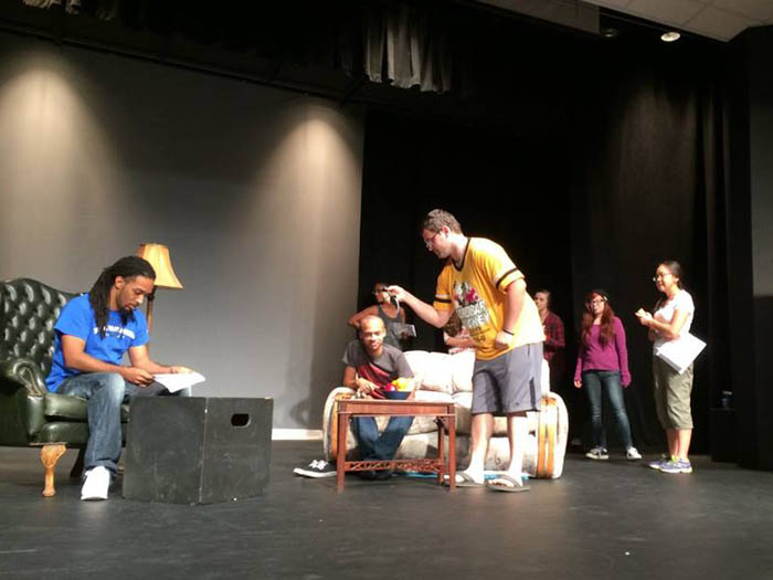 EFSC Theatre department rehearsal